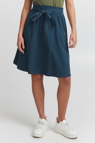 Oxmo Skirt 'Lerke' in Blue: front