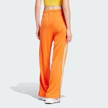 ADIDAS ORIGINALS Wide leg Pants 'Firebird' in Orange