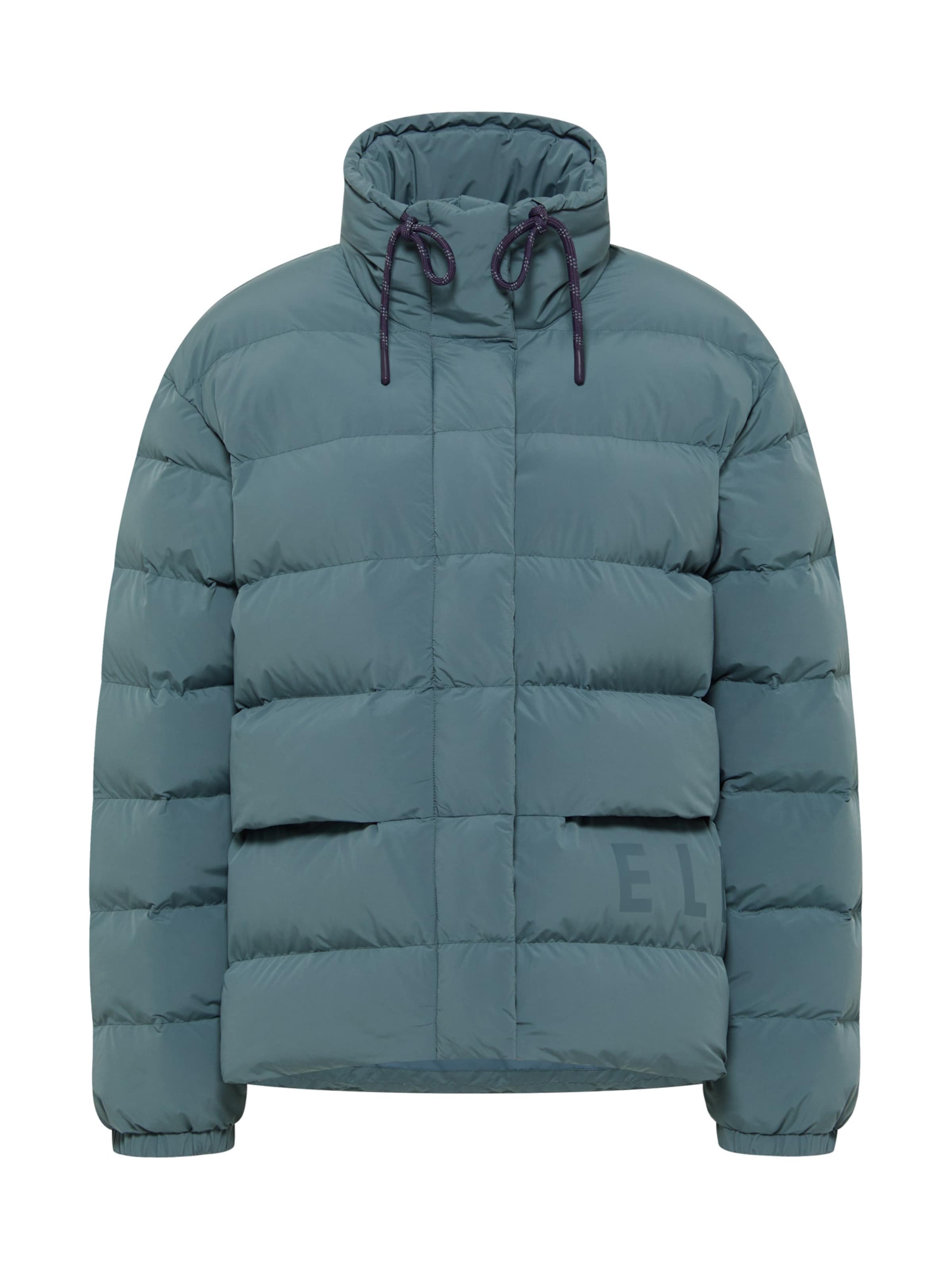 Elbsand Winterjacke 'Varna' in Grün: Vorderseite