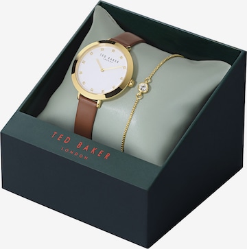 Ted Baker Analoog horloge 'Ammy Iconic' in Bruin