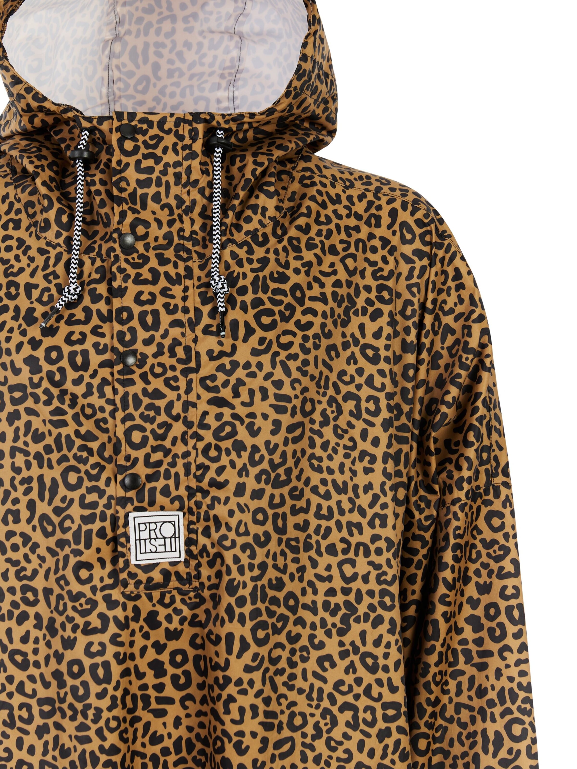 PROTEST Raincoat 'PRTLaugh' in Brown