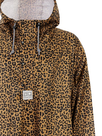 PROTEST Funktionsmantel 'PRTLaugh'‌‌‌‌‌ in Braun