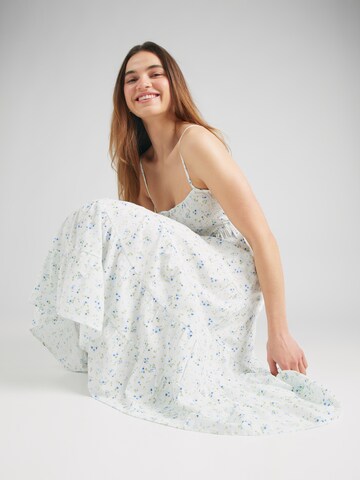florence by mills exclusive for ABOUT YOU Сарафан 'Monstera' в Белый