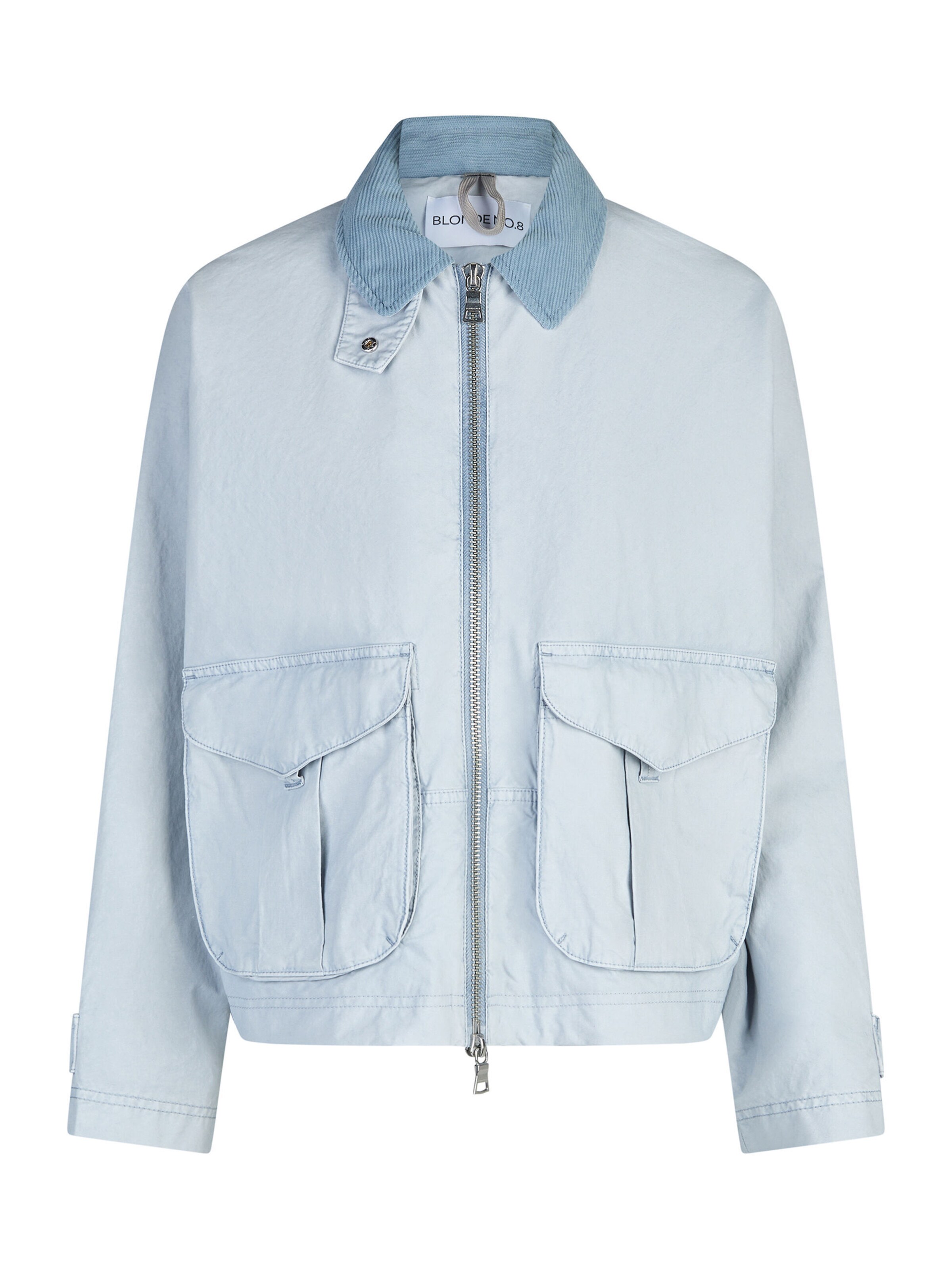 BLONDE No. 8 Übergangsjacke 'INDAL C' in Blau: Vorderseite