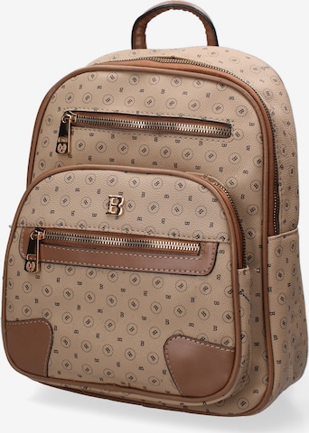 Briciole Rucksack in Beige: Vorderseite