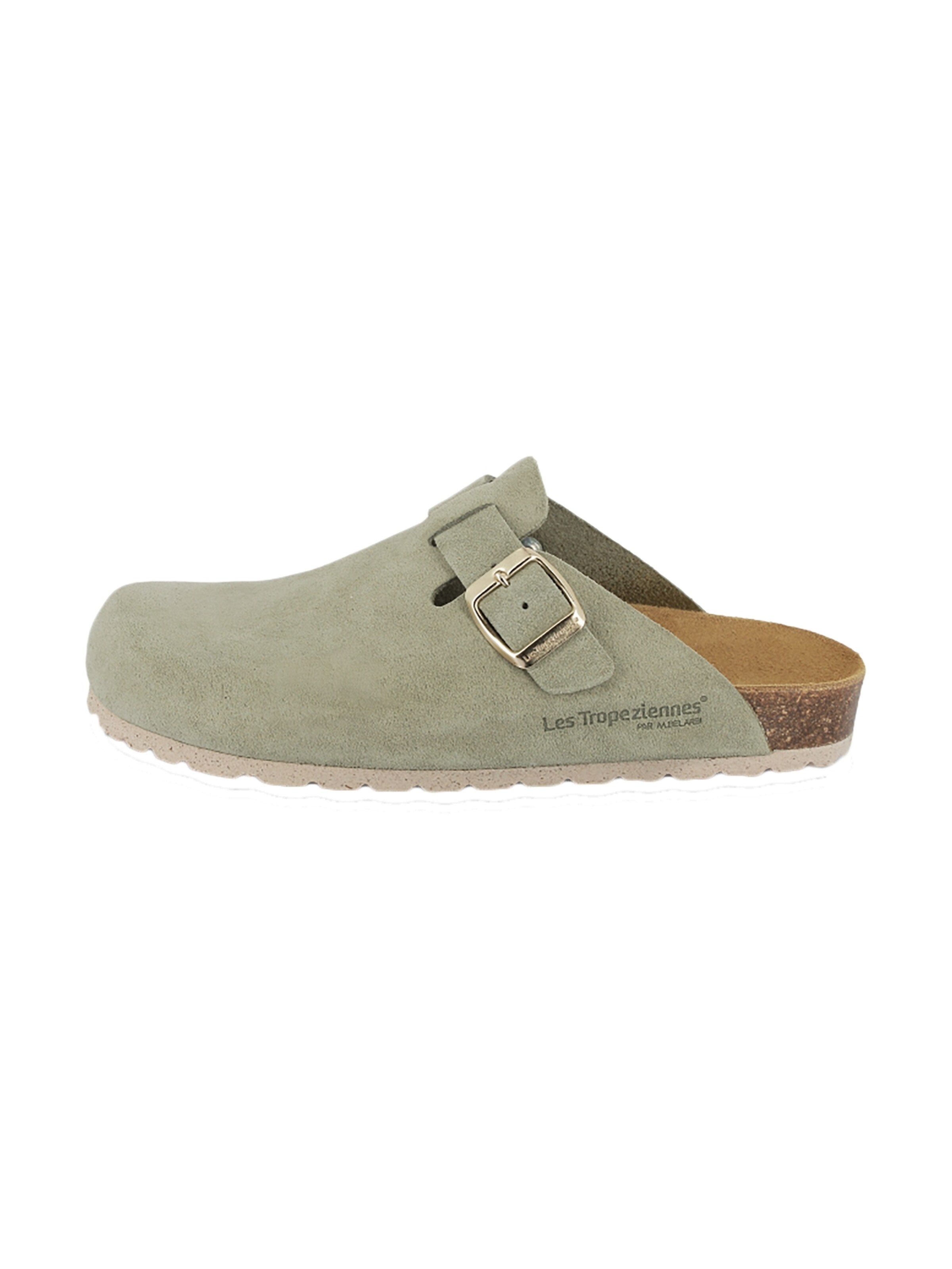 Mule 'Leder-Pantoletten „Les Zabot“' Les Tropéziennes en gris