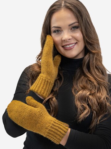 Vivisence Fingerhandschuhe '7015R' in Gelb: Vorderseite