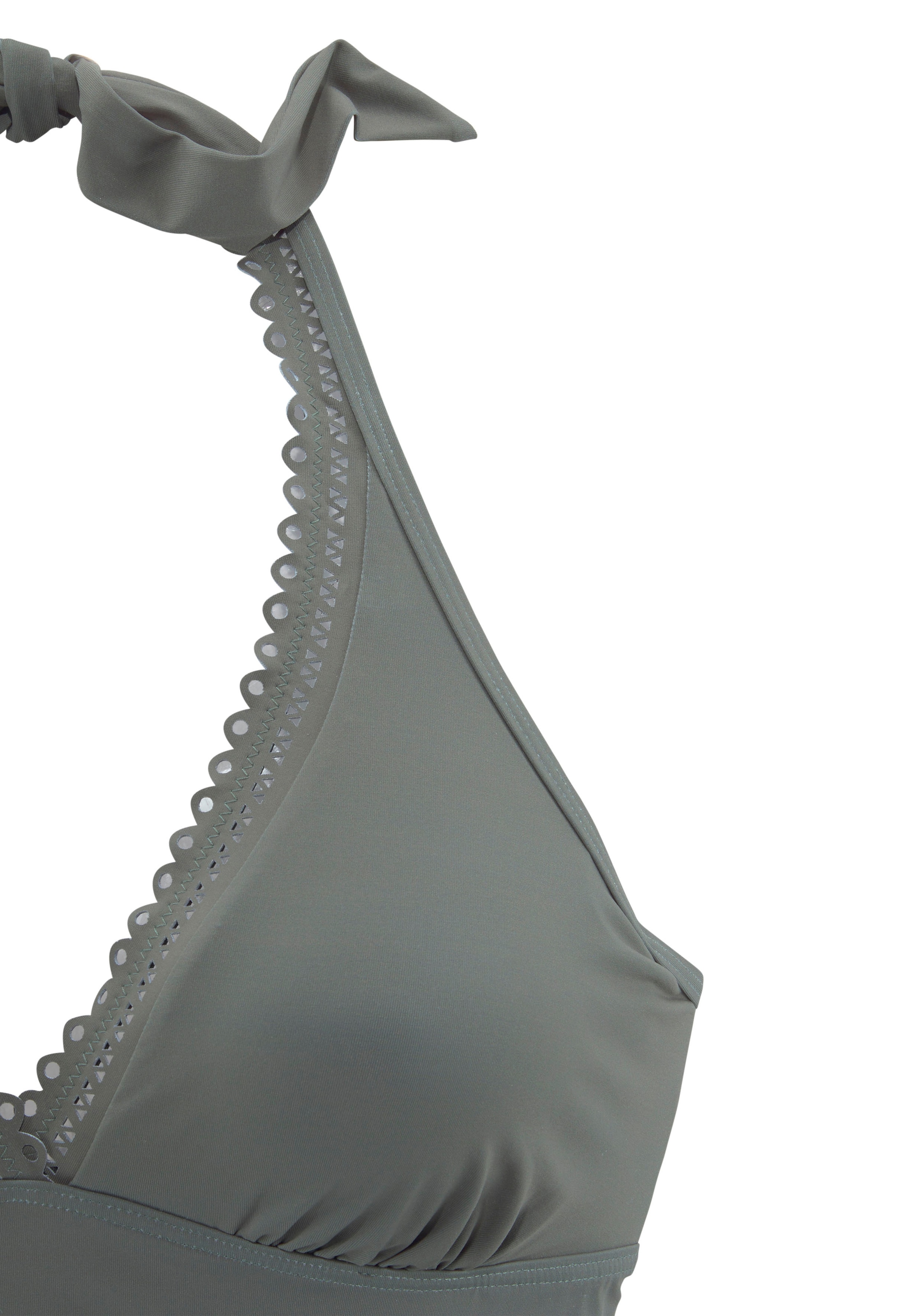 s.Oliver Triangel Tankinitop in Grün