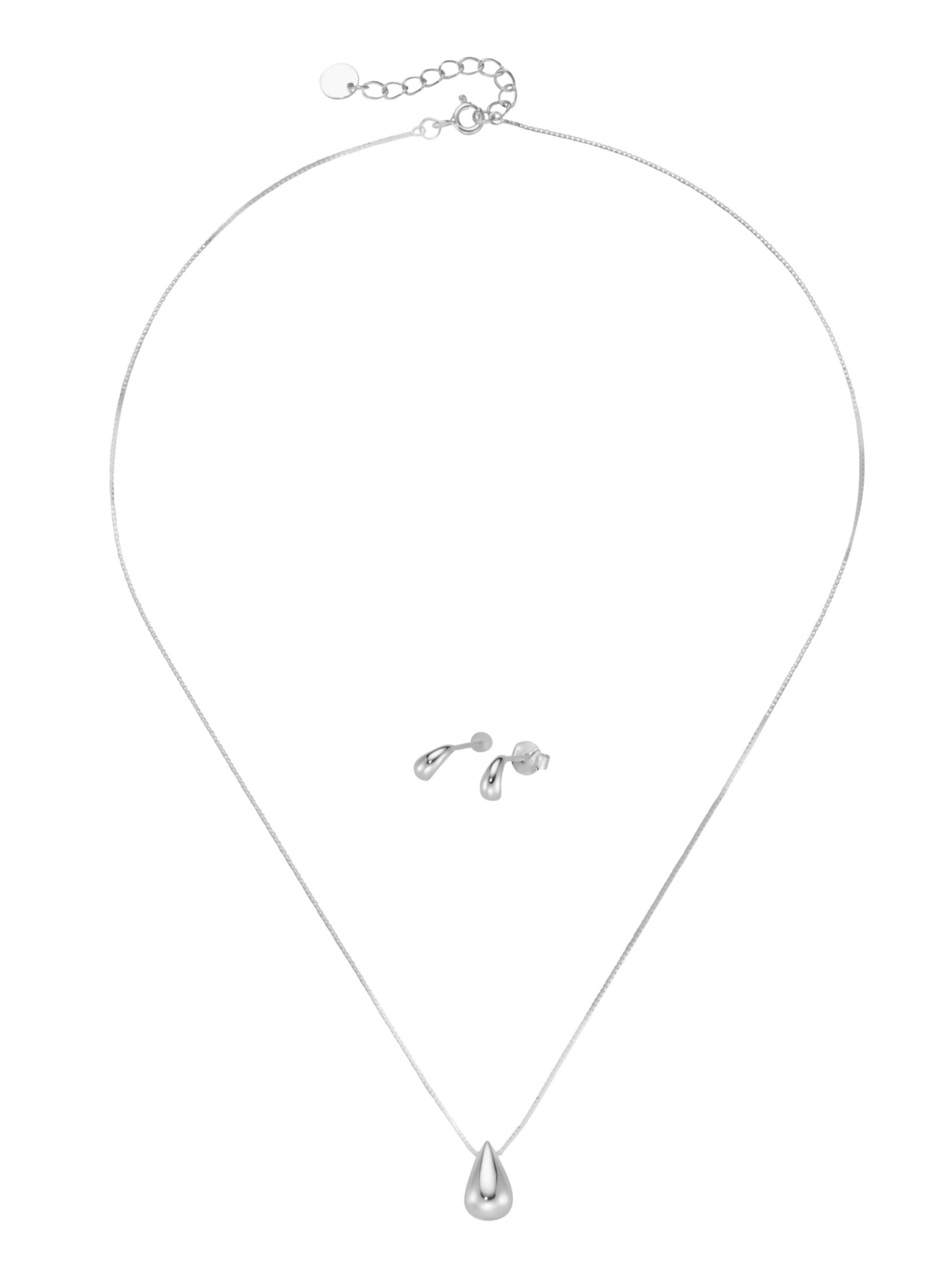 Smart Jewel Sieraden set in Zilver: voorkant