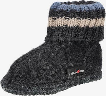 HAFLINGER Huisschoenen in Grijs: voorkant