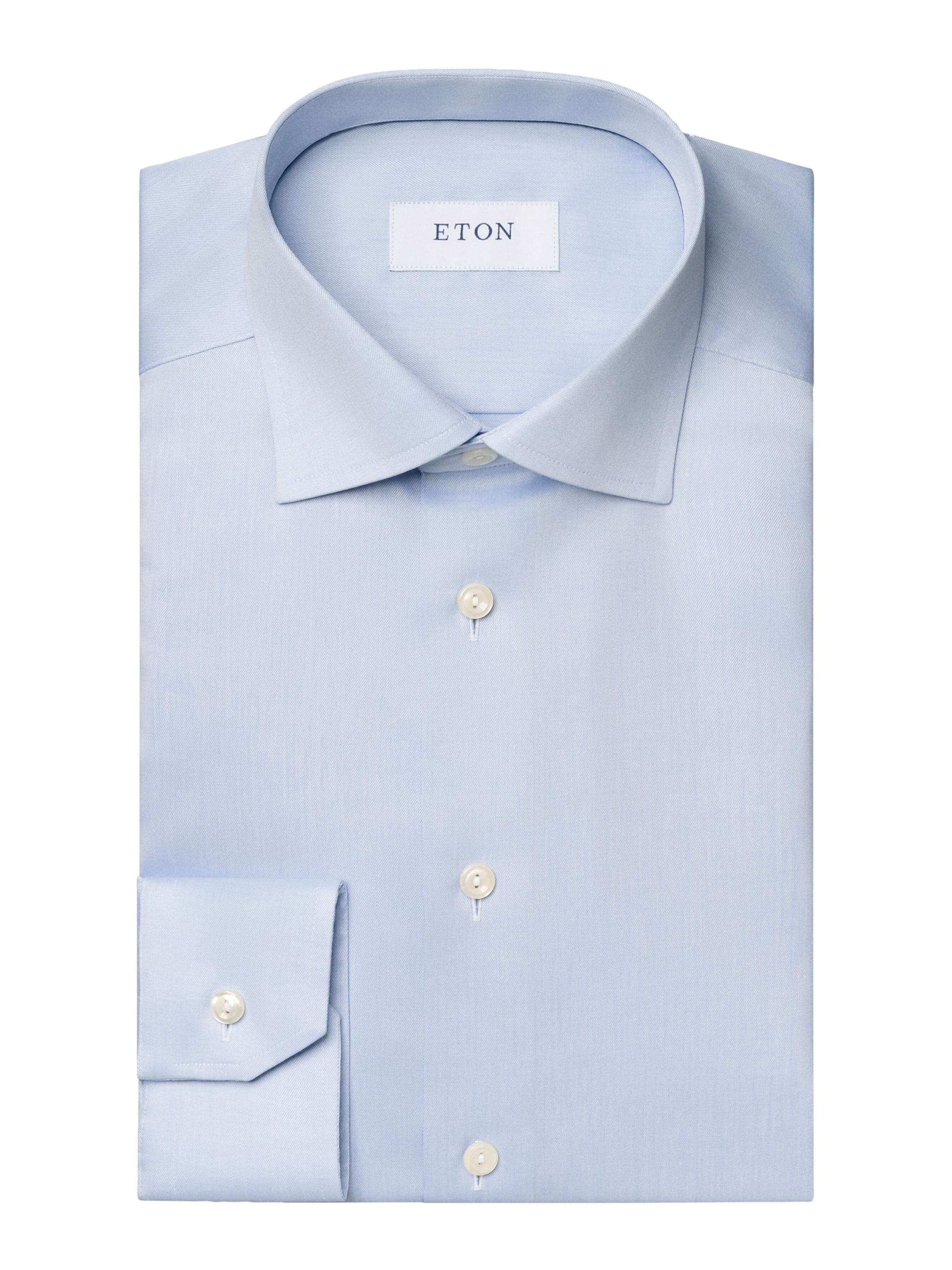 ETON Slim fit Overhemd in Blauw