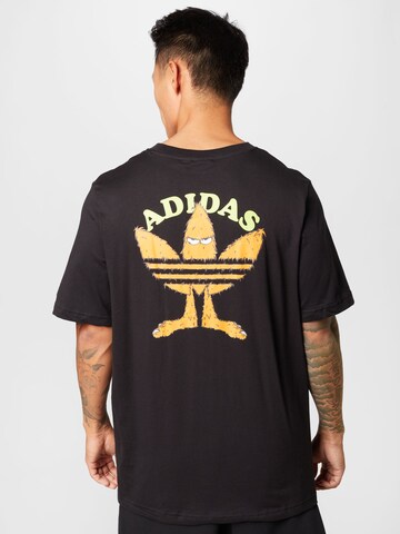 ADIDAS ORIGINALS Shirt 'Graphic Fun' in Black