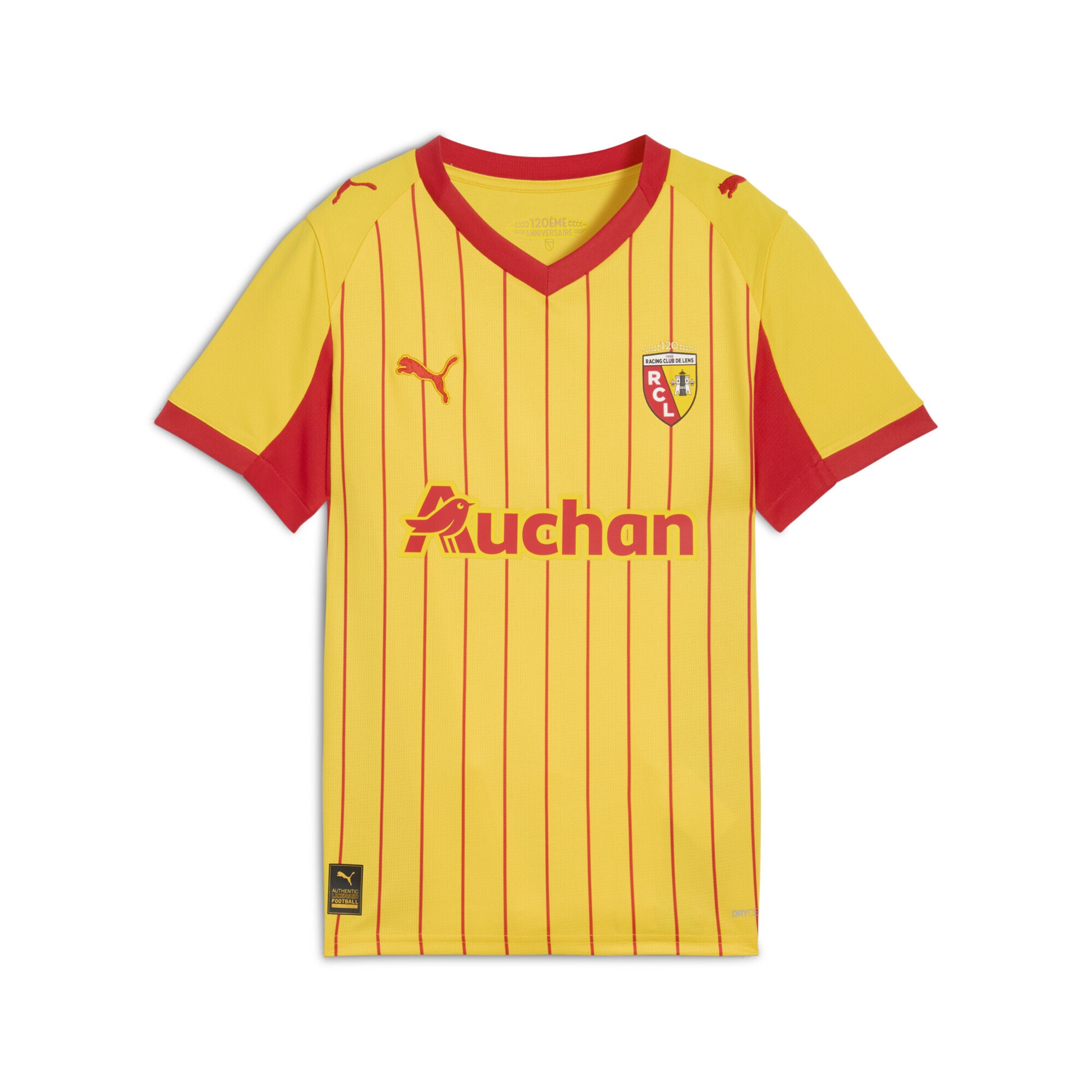PUMA Performance shirt 'RC Lens 25/26 Heim' in Yellow: front