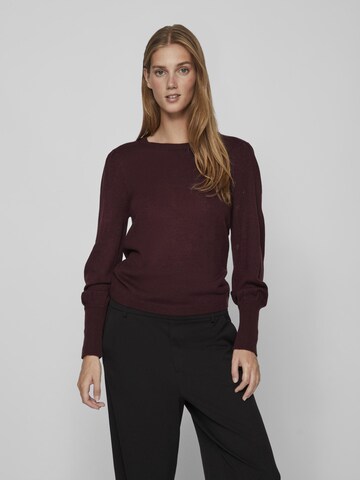 VILA Sweater in Red: front