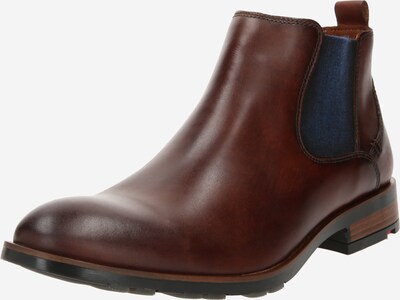 LLOYD Chelsea Boots 'Jonah' en bleu marine / marron, Vue avec produit