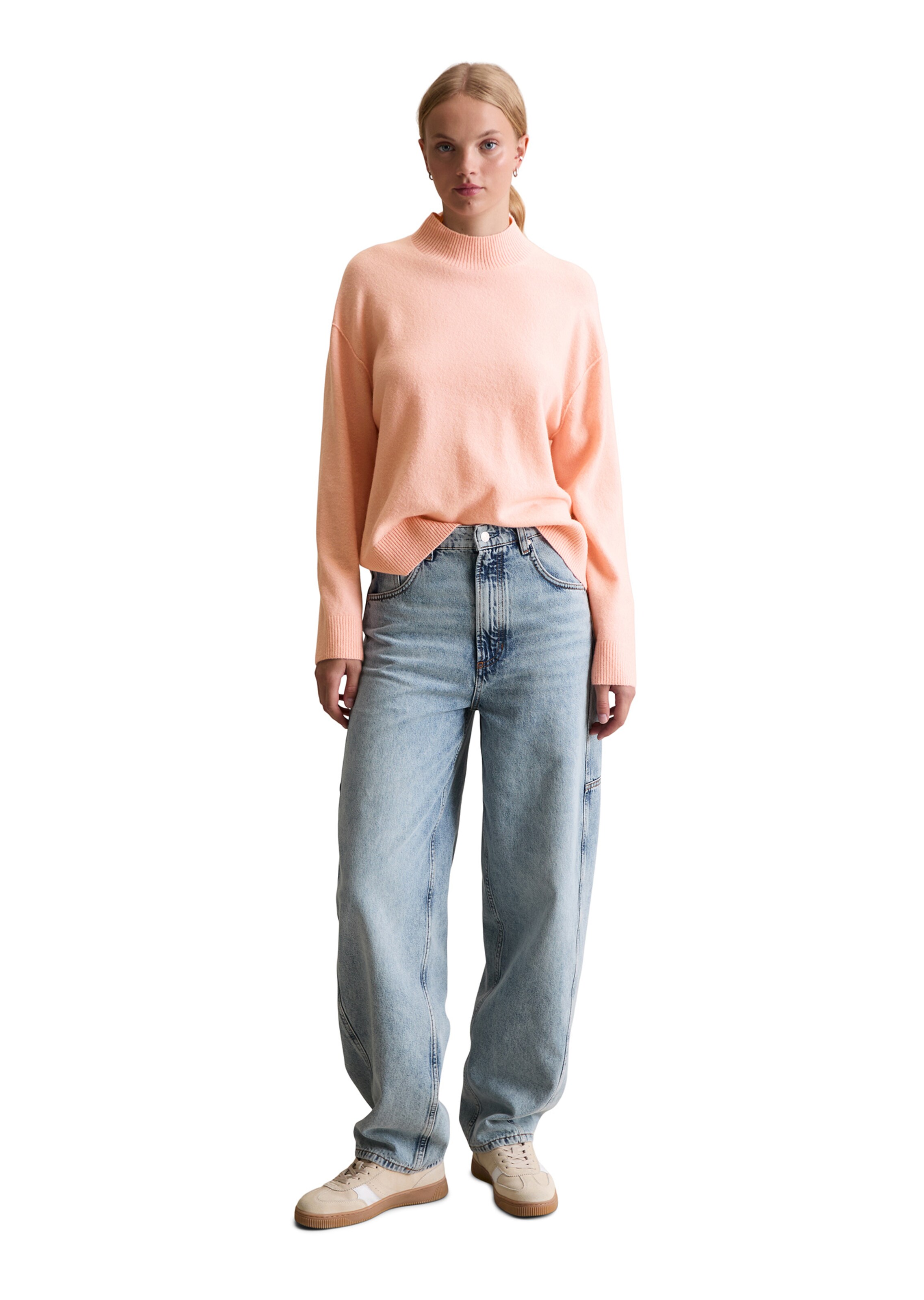 Marc O'Polo DENIM Свитер в Ярко-розовый