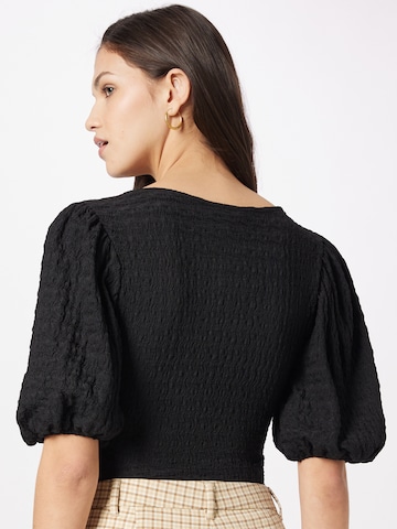 Monki Blouse in Black