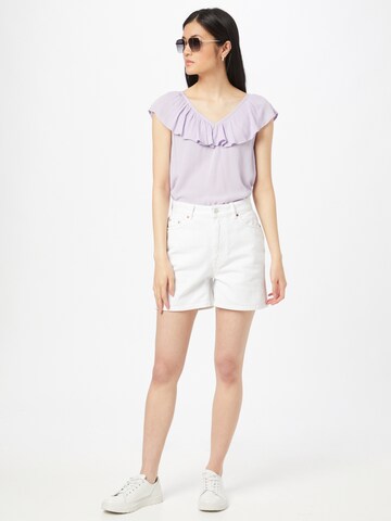 ICHI - Blusa en lila