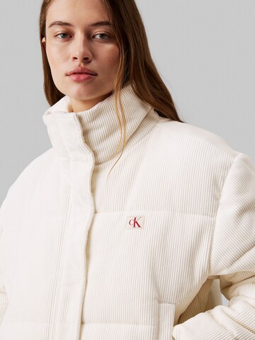 Calvin Klein Jeans Übergangsjacke in Weiß