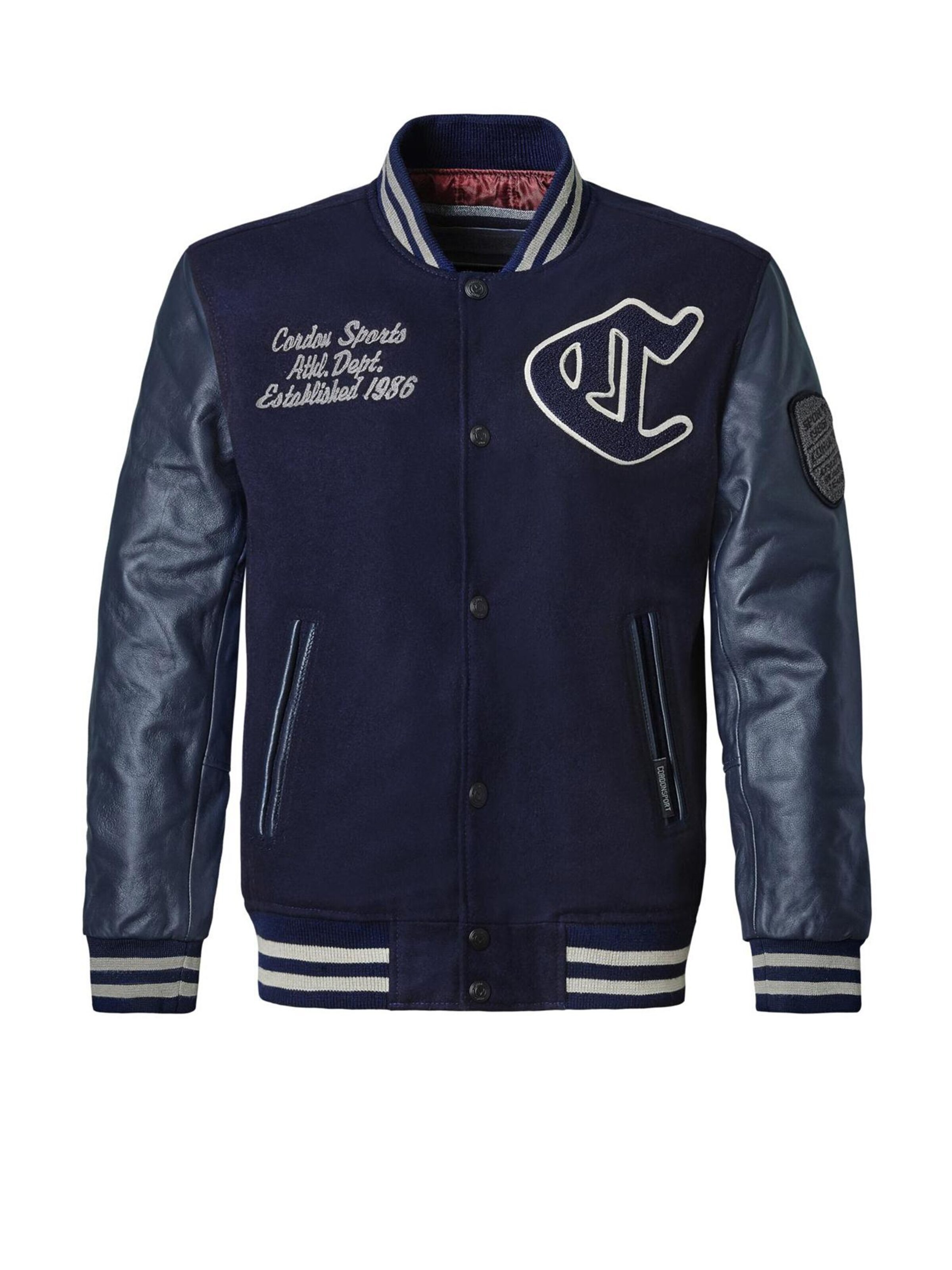 Cordon Sport Winter Jacket 'Team' in Blue: front