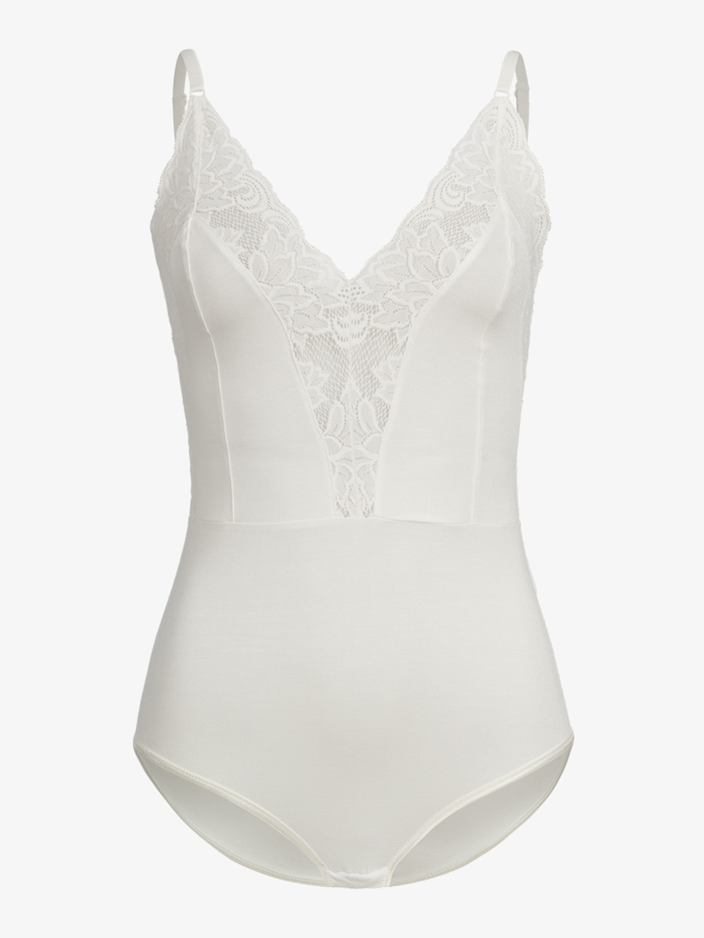 Erlich Textil Bodysuit 'Hannah' in Beige: front