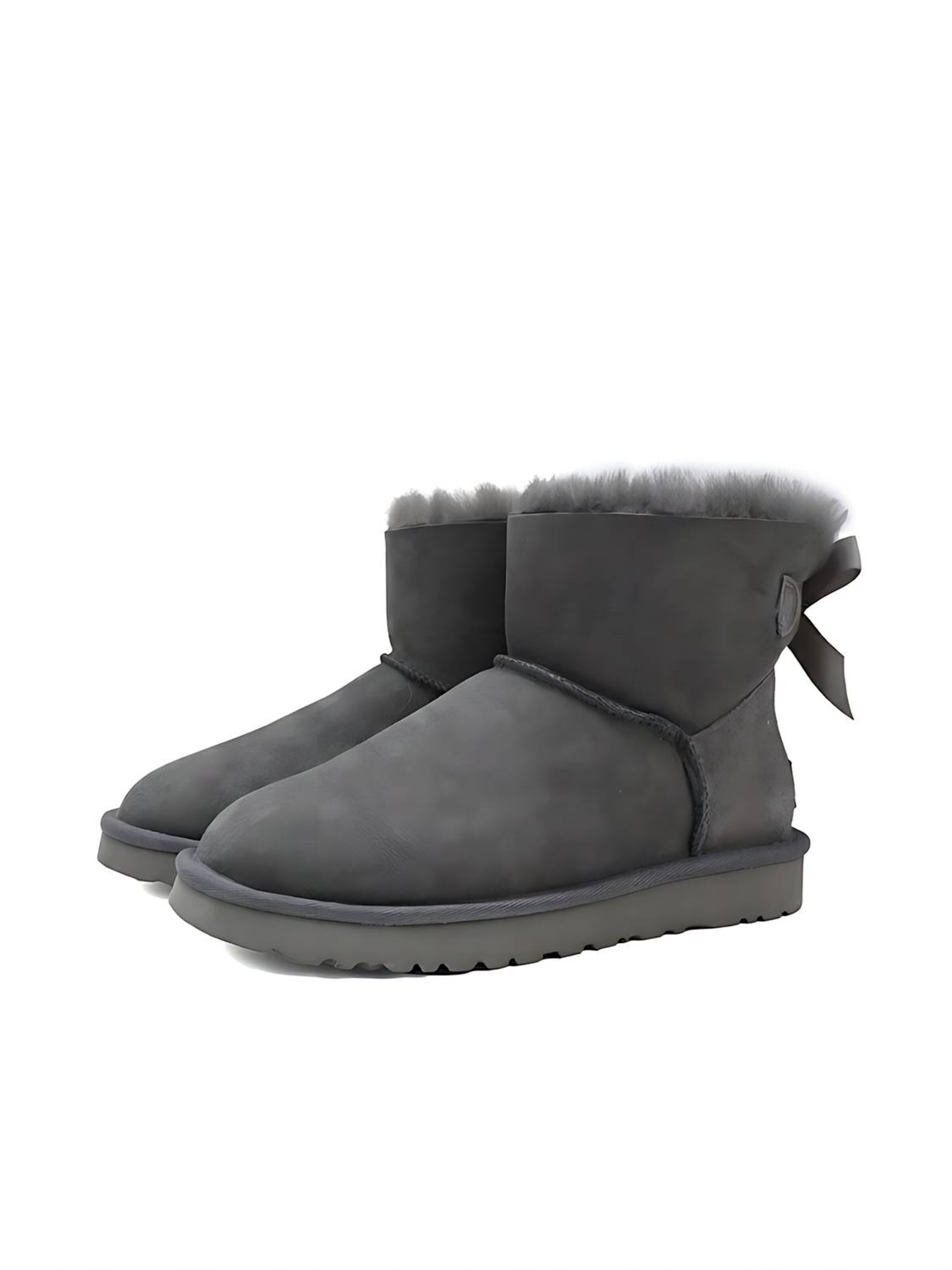 UGG Boots 'Mini Bailey Bow II'‌‌‌‌ in Grau