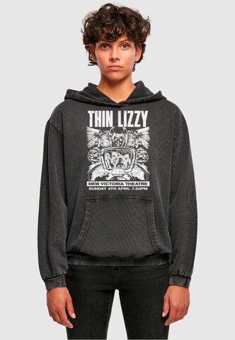 Sweat-shirt ' Thin Lizzy - New Victoria Theatre ' Merchcode en noir : devant