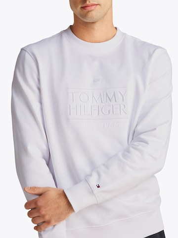 TOMMY HILFIGER Sweatshirt i hvid