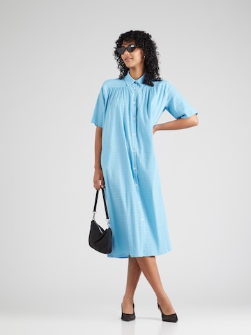 MADS NORGAARD COPENHAGEN Shirt dress 'Canaria' in Blue