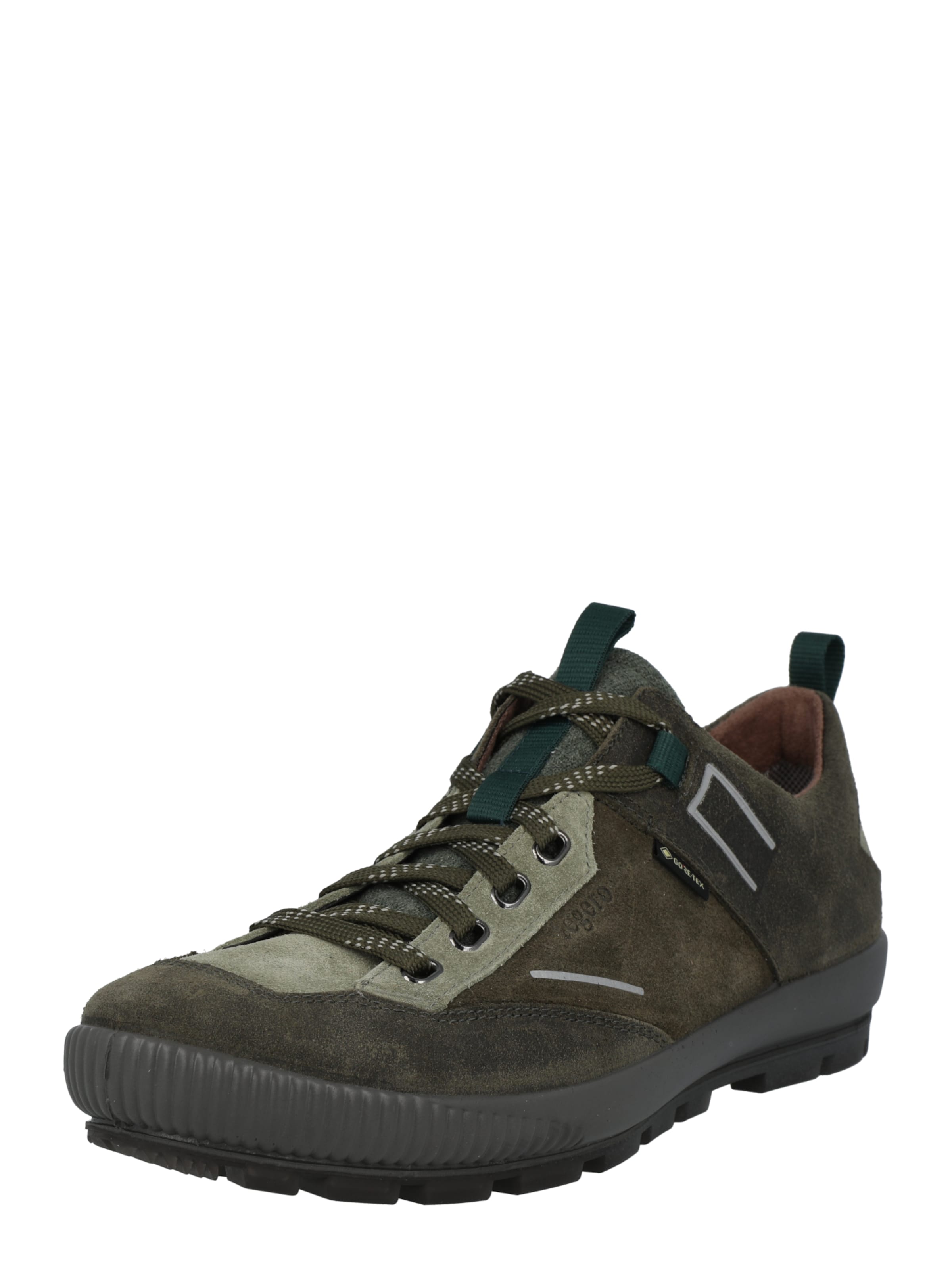 Legero Athletic lace-up shoe 'Tanaro' in Green: front