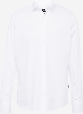 bugatti Regular fit Риза в бяло: отпред