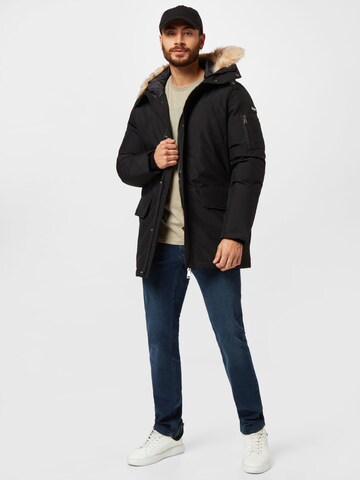 Veste d’hiver 'NELSON' Schott NYC en noir