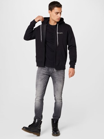 Champion Authentic Athletic Apparel Sweatjacke in Schwarz