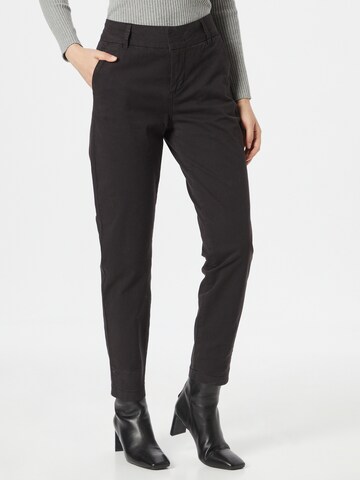 Coupe slim Pantalon 'Soffys' Part Two en noir : devant