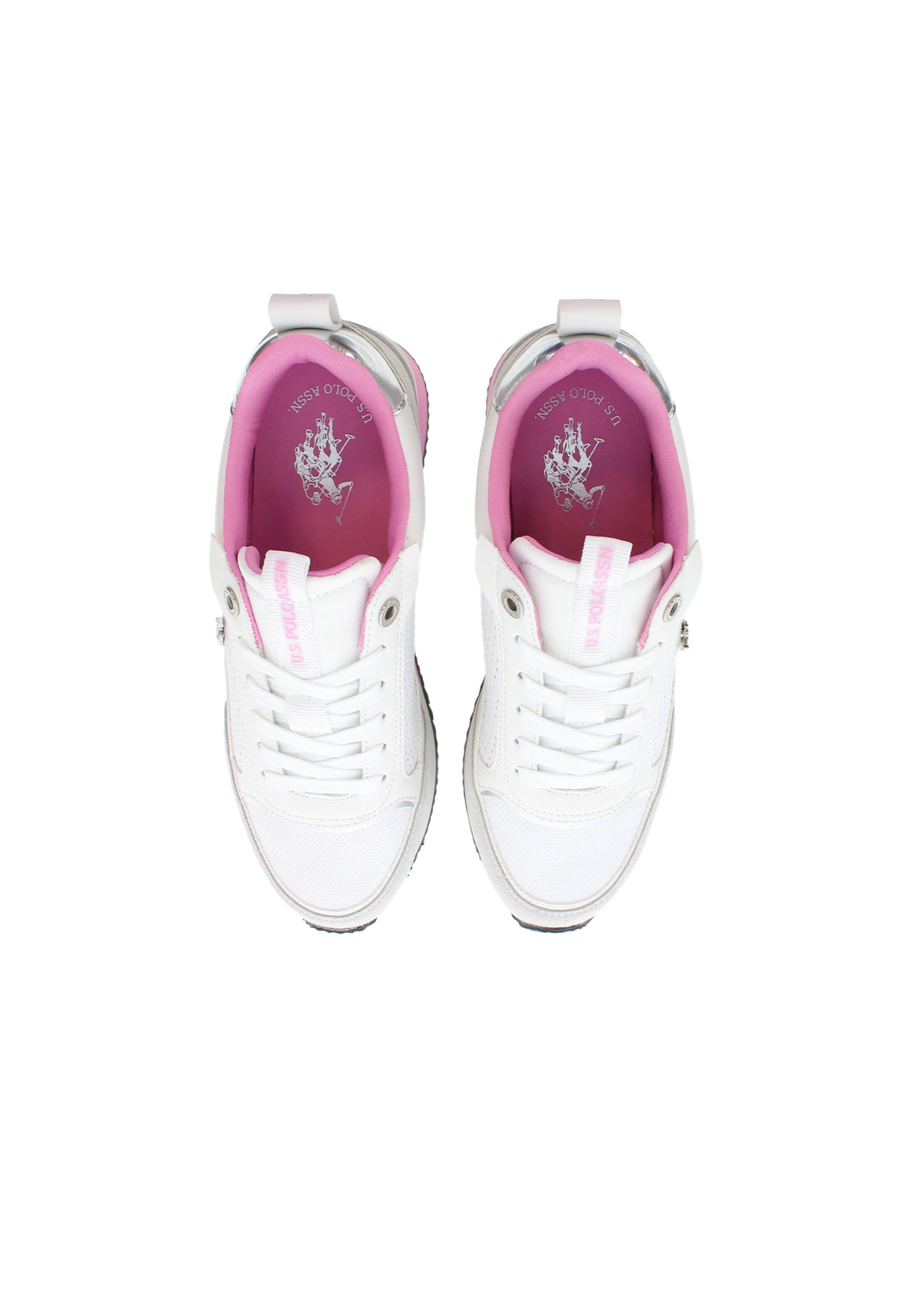 Sneaker bassa 'FRISBY002W/5YN2' di U.S. POLO ASSN. in bianco