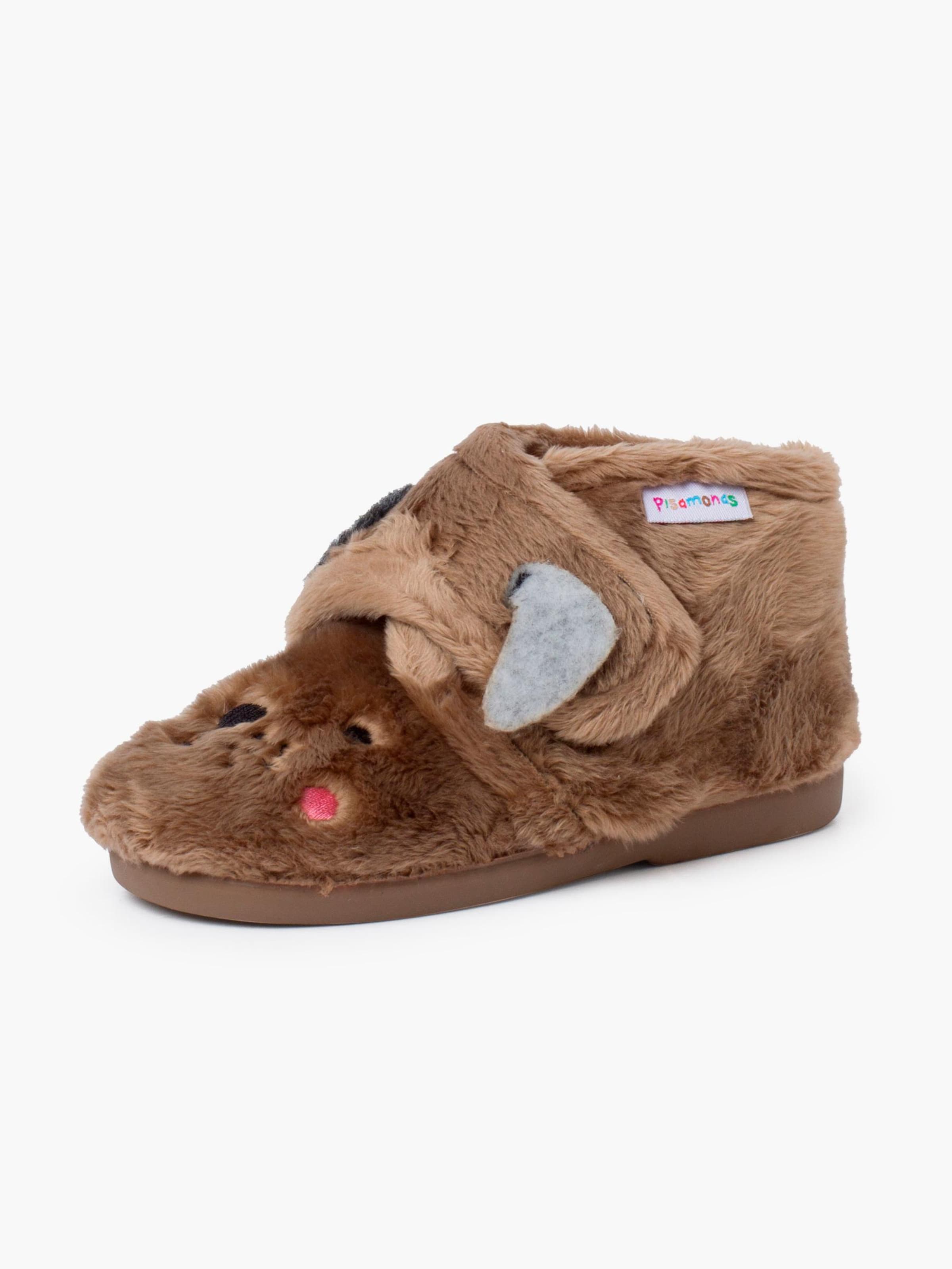 Pisamonas Slipper in Brown: front