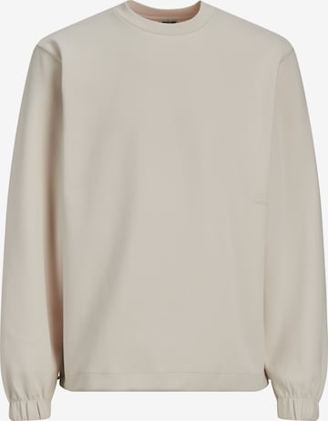 JACK & JONES Sweatshirt 'ALTITUDE' i beige: forside
