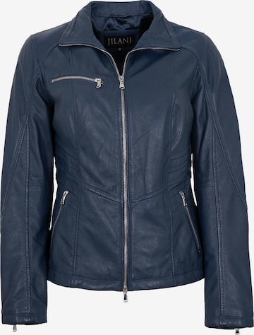 Jilani Between-Season Jacket 'Maura' in Blue: front