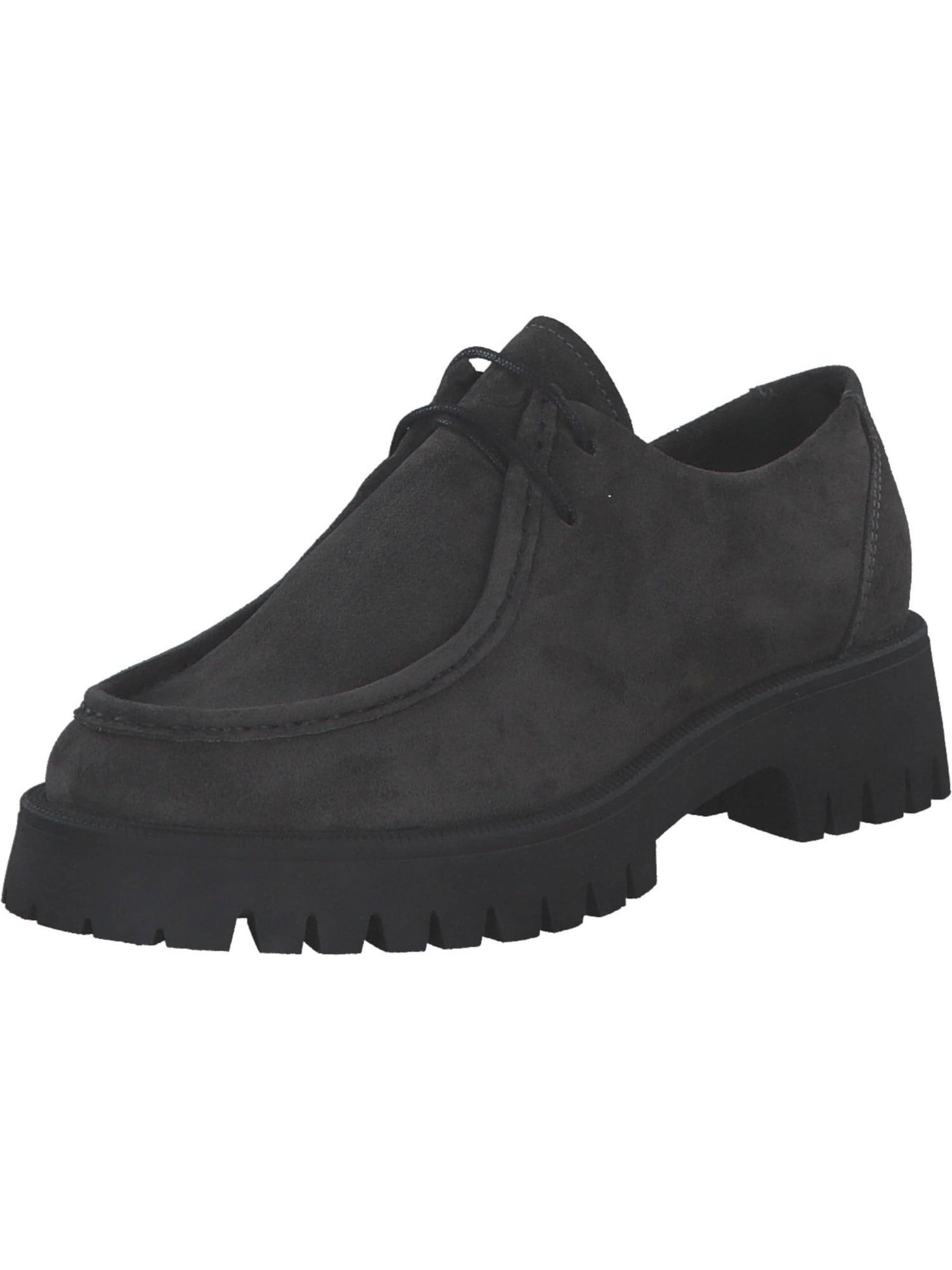 melns Palado Kurpes ar šņorēm 'Cairie': no priekšpuses