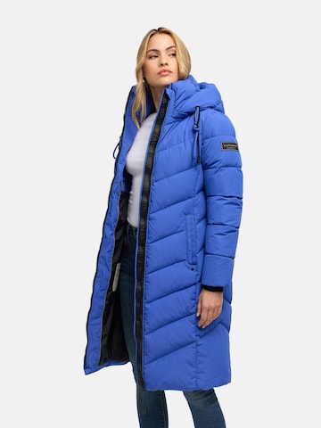 Cappotto invernale 'Sahnekatzii XIV' di NAVAHOO in blu: frontale