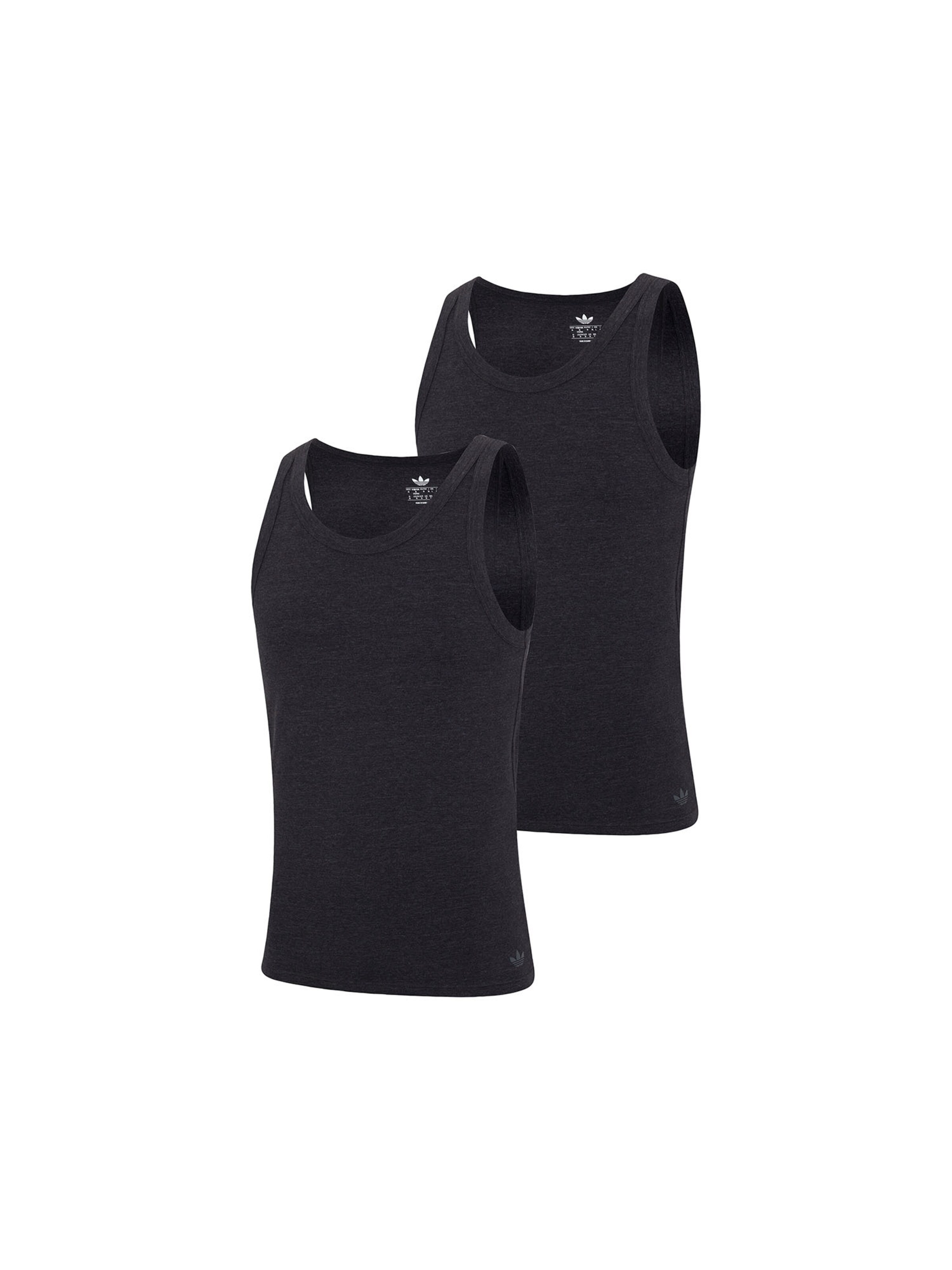 ADIDAS ORIGINALS Tanktop ' Originals Comfort Cotton Blend ' in L in schwarz, Produktansicht