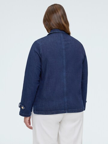 Fiorella Rubino Wintermantel in Blauw
