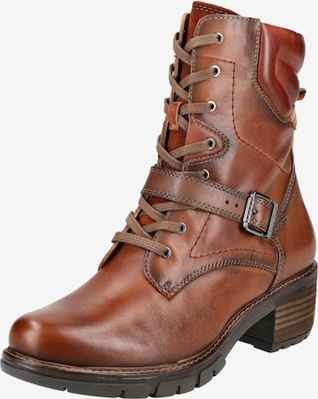 PIKOLINOS Veterlaarsjes in Bruin: voorkant