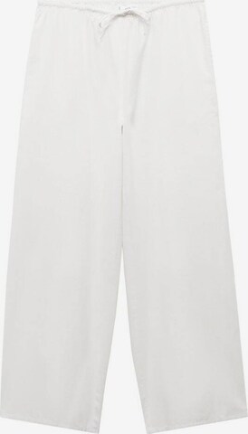 MANGO TEEN Pants 'Olimpiap' in White: front