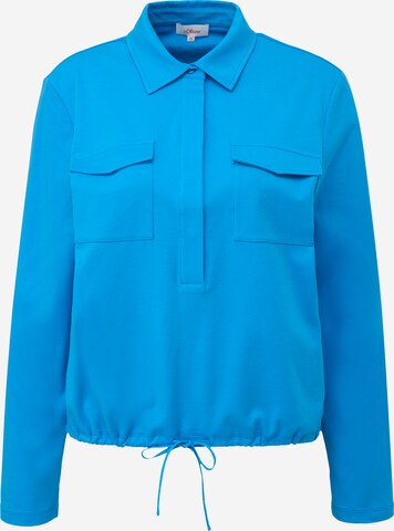 s.Oliver Blouse in Blue: front