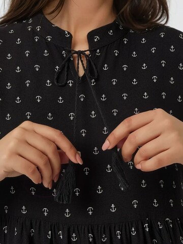 Hiccup - Vestidos camiseiros em preto