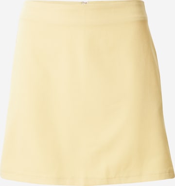 NA-KD Skirt in Yellow: front