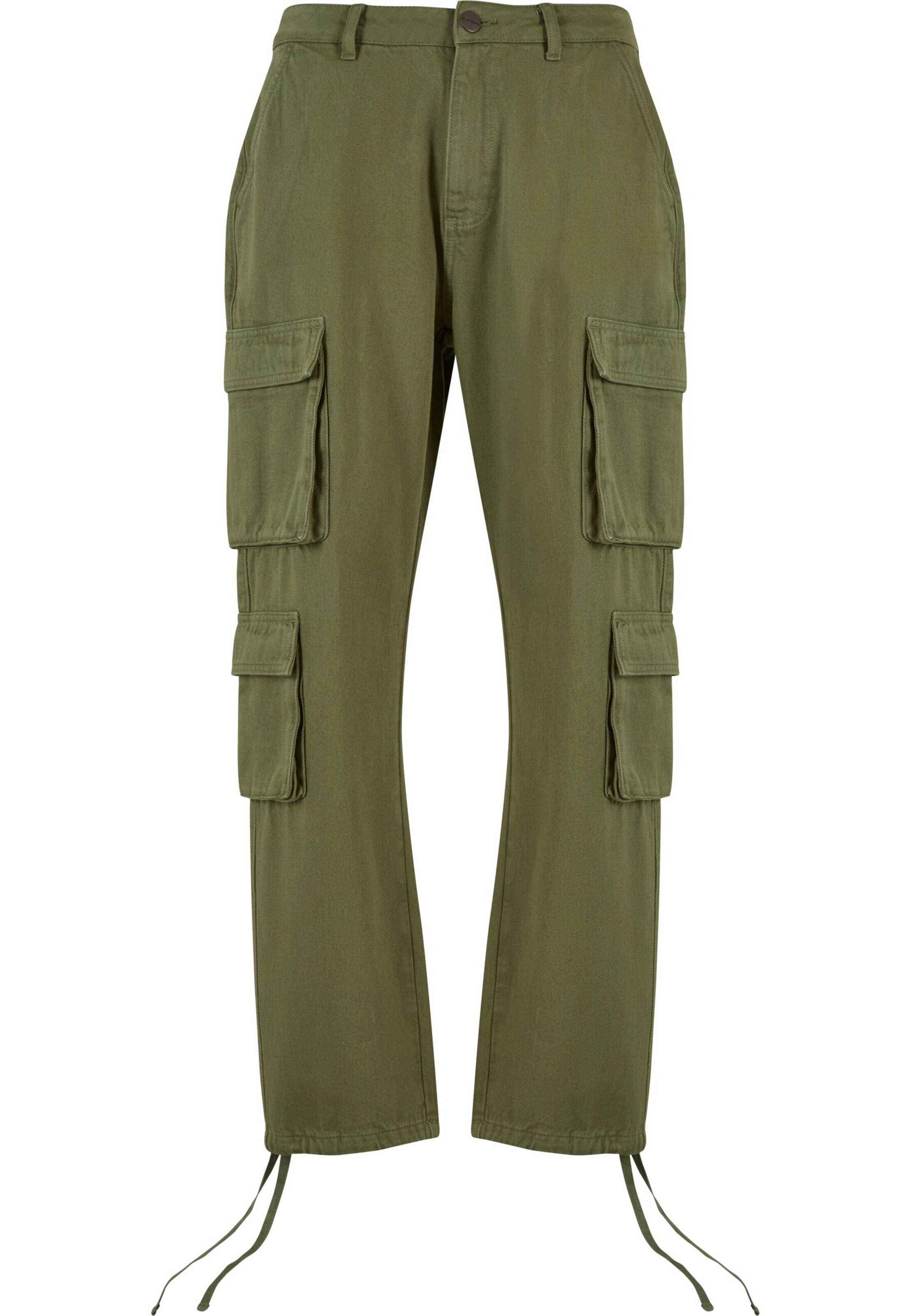 2Y Premium Regular Hose 'Kiran' in Grün: Vorderseite