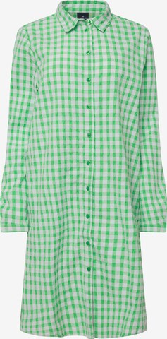 LAURASØN Shirt Dress in Green: front