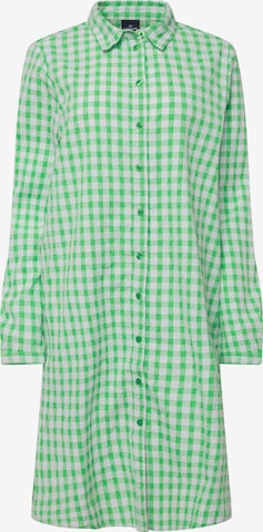 LAURASØN Shirt Dress in Green: front